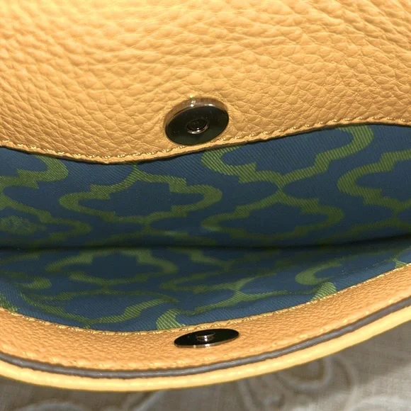 Oryany Lyssie Soft Pebbled Leather Color-Block Tote Shoulder Bag - Picture 9 of 15